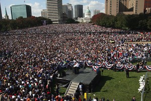 Obama in St. Louis via STLToday.com